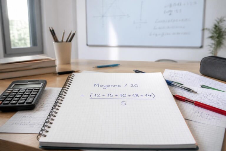 apprenez à calculer une moyenne sur 20 facilement grâce à notre formule simple et des exemples détaillés pas à pas pour mieux comprendre le processus.