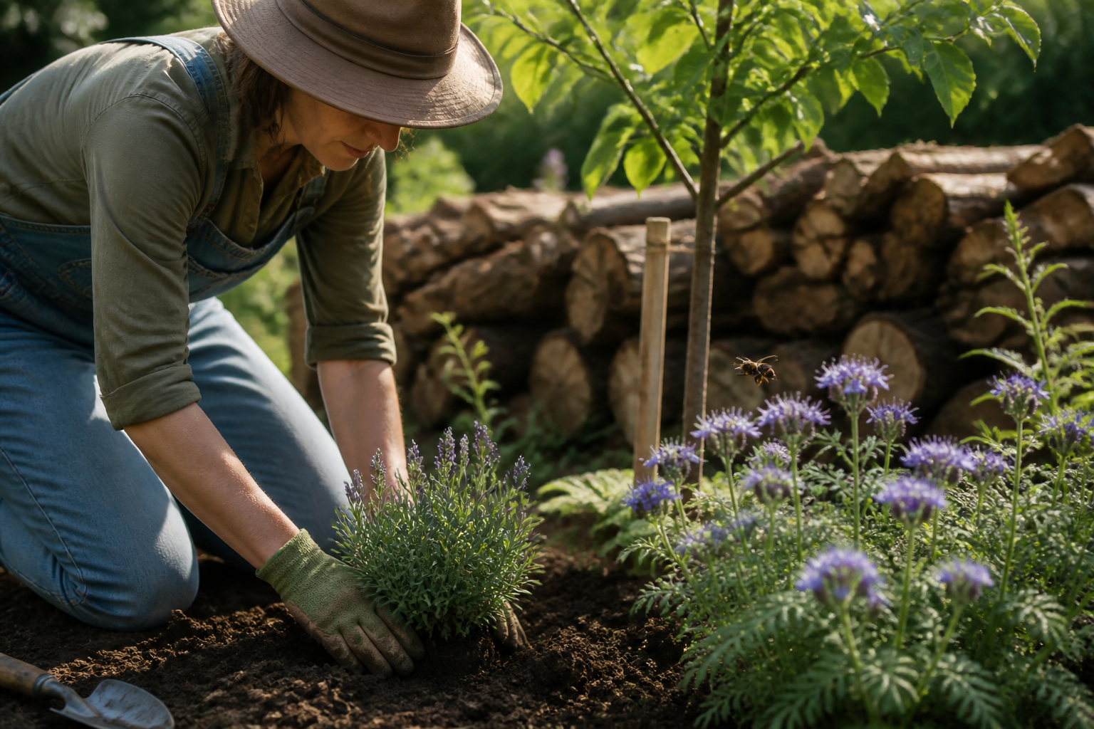 Jardin favorable aux pollinisateurs : aménagements simples à mettre en place