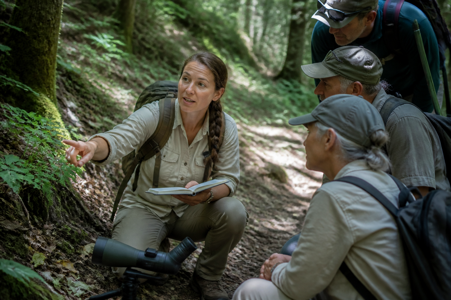 Guide nature : formations, débouchés et compétences utiles sur le terrain