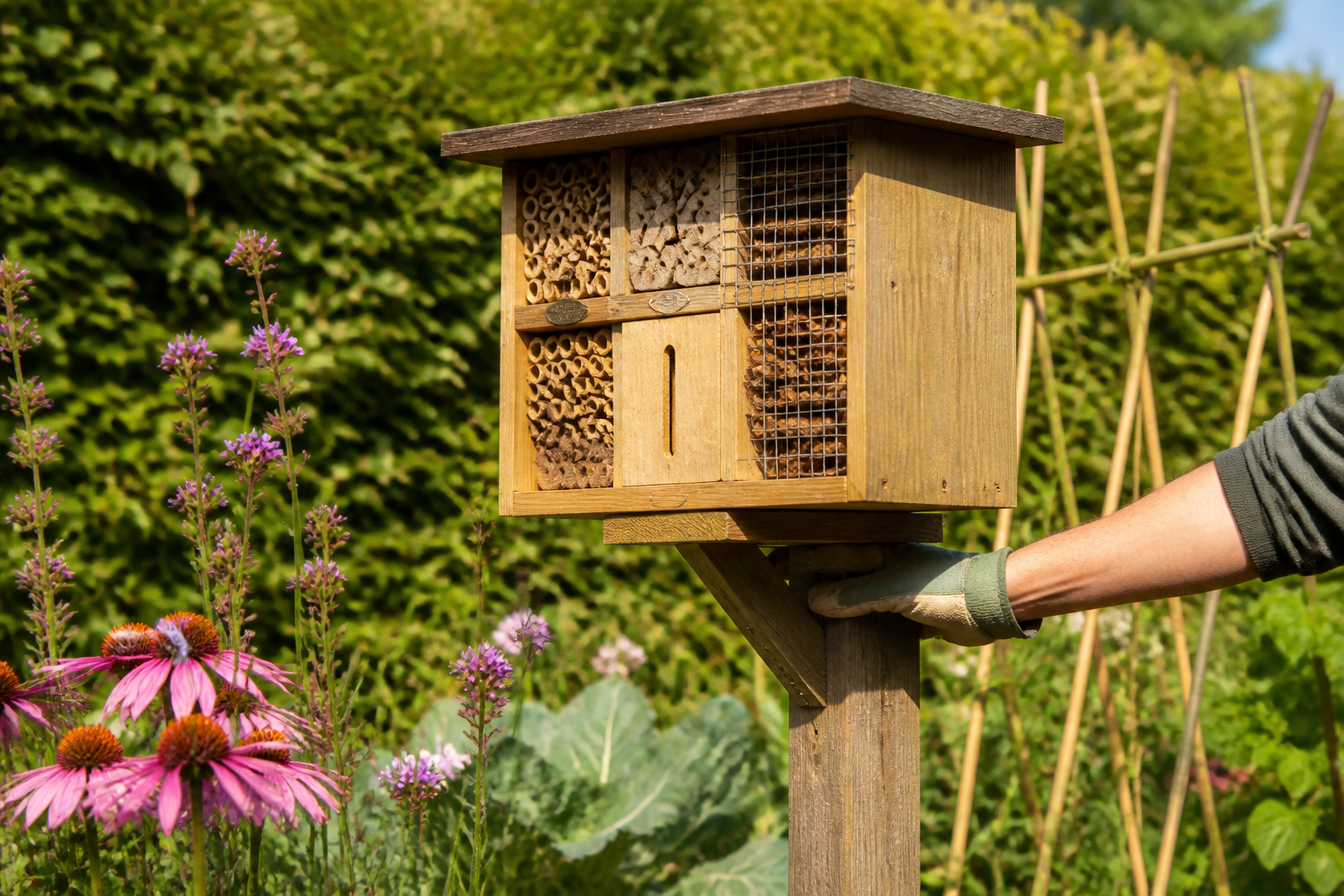 Hôtel à insectes : où l’installer pour qu’il soit vraiment utile ?