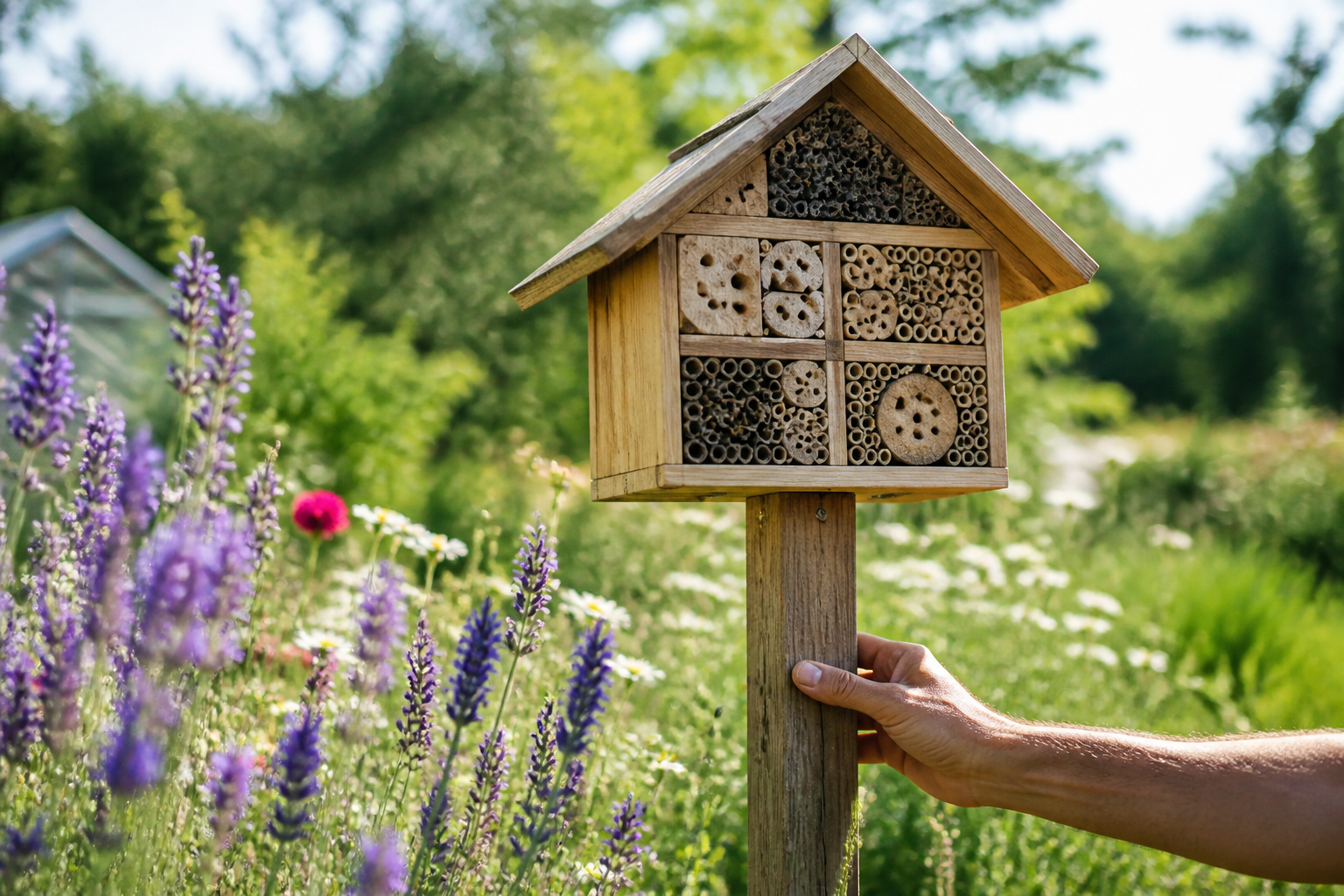 Hôtel à insectes : où l’installer pour qu’il soit vraiment utile ?