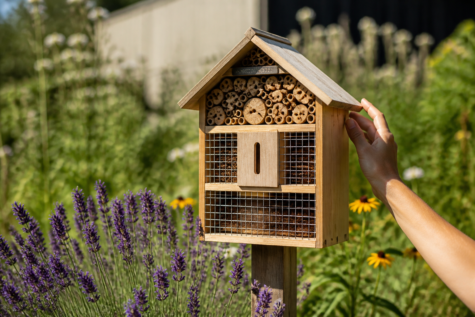 Hôtel à insectes : où l’installer pour qu’il soit vraiment utile ?